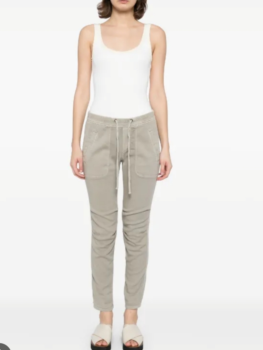 STANDARD JAMES PERSE Trouser Drawstring Utility Pants Size 3 Large